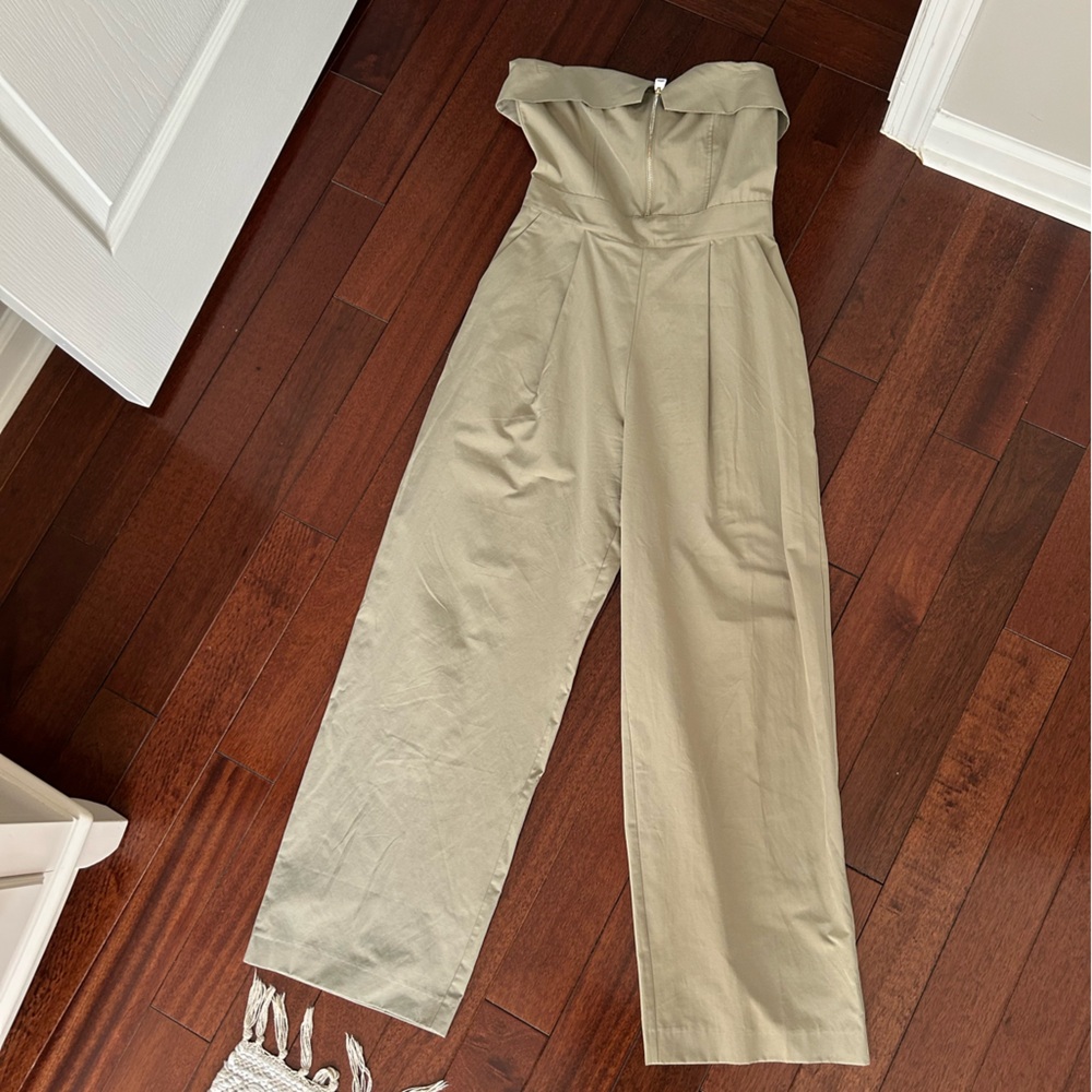 Zara Beige Jumpsuit